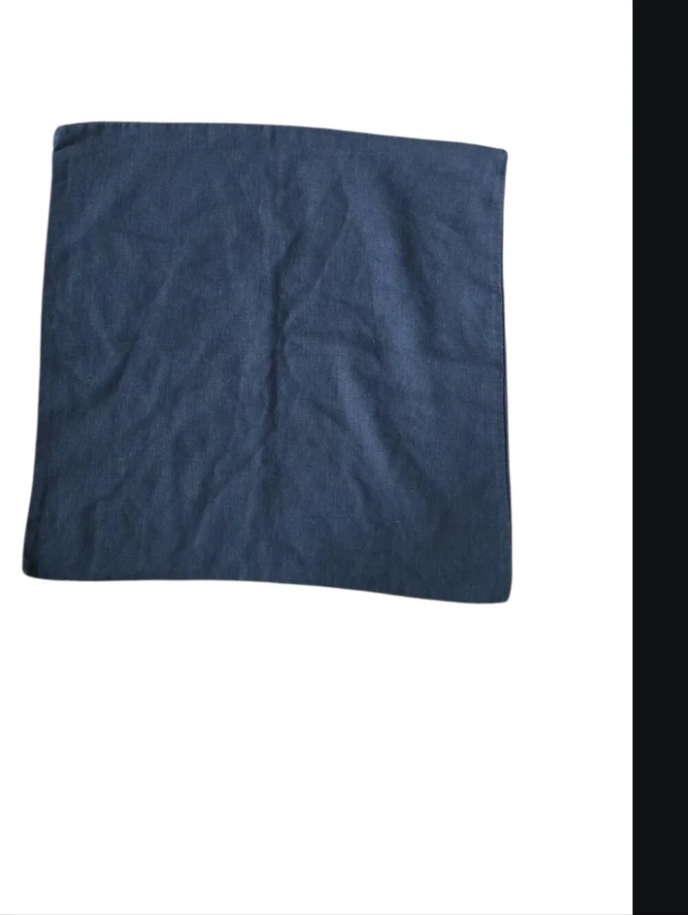 Navy Blue Accent Pillow Covers - Set of 2. 20x20